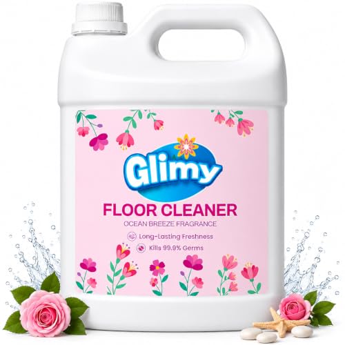 Image of Disinfectant Floor & Surface Cleaner Liquid | 4.5 Litre | Ocean Breeze Fragrance | Removes Dirt & Grease | Kills 99.9% Germs | Extra Shine | Safe for Kids & Pets