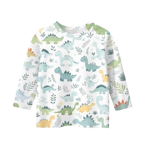 Teen Girl Shirts Fitted Crew Neck 3/4 Sleeve Cute Tops Fall Pullover Tops Half Sleeve Graphic Blouses 5-16 Years3