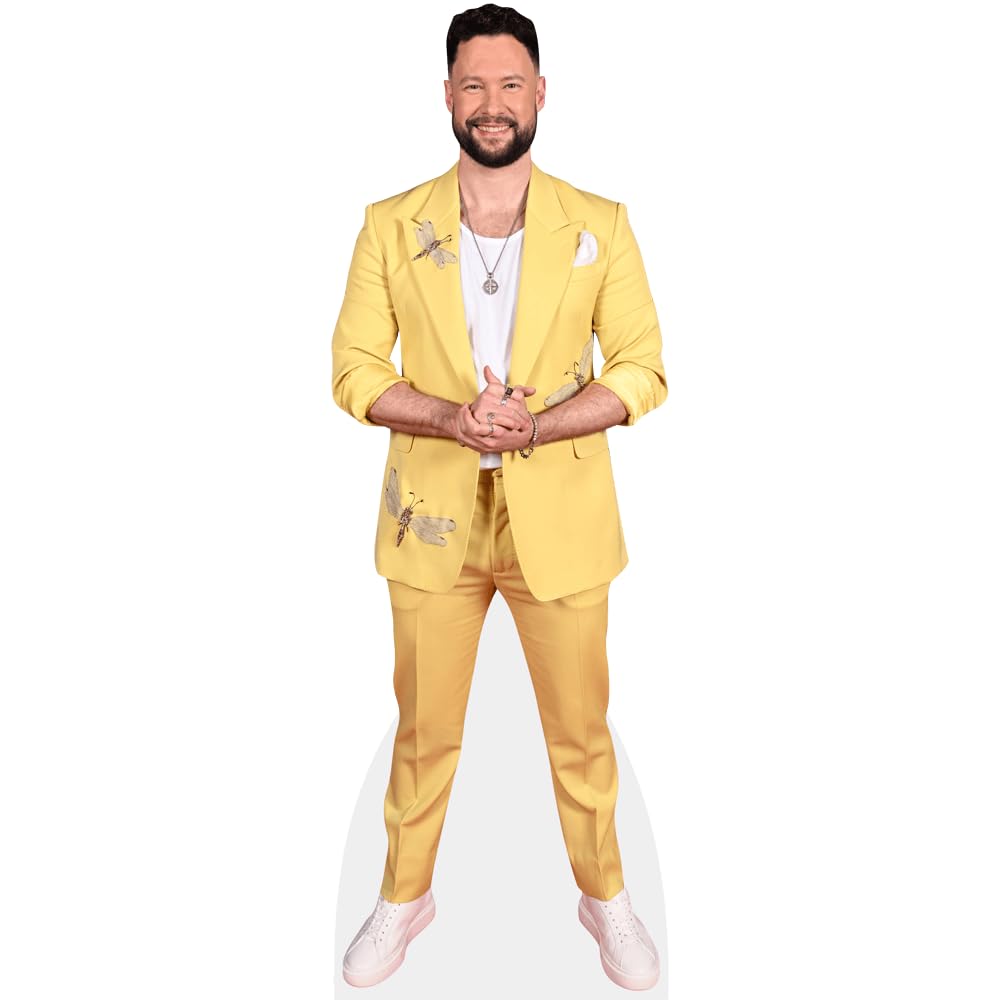 Calum Scott (Yellow Suit) Mini Size Cutout