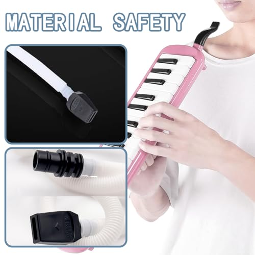 ZWWOGE Melodica Schlauch, Angel 57cm Lang, Kunststoff, 1/4 jack, Melodica