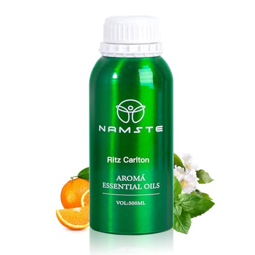 Hotel Scents Essential Oils Ritz Carlton 500ml,Inspired by Ritz Carlton Pure Elegant Charisma Aromatherapy Aroma Oil with Lemon, Jasmine, lavender, Home Luxury Hotel Scents for Relaxation and Sleep