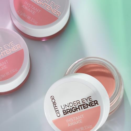 Catrice Under Eye Brightener, Augenpflege, Nr. 010, Nude, pflegend, farbanpassend, sofortiges Ergebnis, natürlich, schimmernd, vegan, ohne Parfüm, ohne Alkohol, ohne Parabene, 1er Pack (4.2g)
