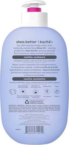 eos Shea Better 24H Moisture Body Lotion, Vanilla Cashmere, 473 ml view 3