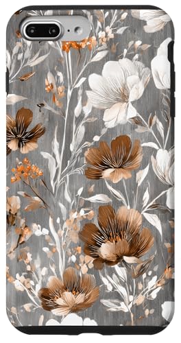 Cottagecore �j���[�g�����g�[���̃f�B�b�V�[�t�����[�v�����g �X�}�z�P�[�X iPhone 7 Plus/8 Plus �p