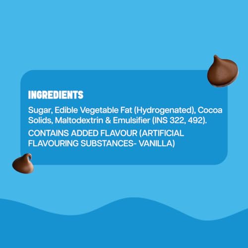 Image of The Select Aisle Dark Chocolate Chips 150g | Dark Chocolate Compound Choco Chips for Baking, Cakes, Cookies, Overnight Oats, Ice Creams & Desserts, Cake Decoration