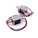 Atoplee Door Drawer Tongue Down Electric Lock Assembly Solenoid DC 12V Slim Design Lock,4 sizes,2pcs (0.43A, 20X16X15mm)
