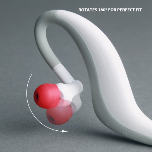 Gogroove Bluetooth Ipx6 Water-Resistant Fitness Headphones With Handsfree Microphone & Playback Controls - Works With Apple Iphone, Samsung Galaxy, And Many Other Smartphones #TOP3