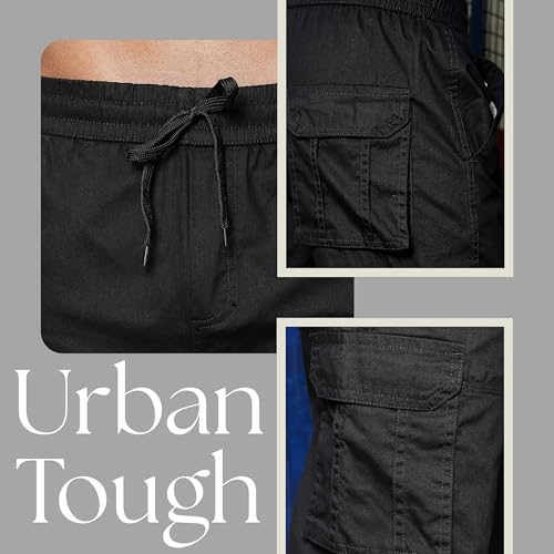 Image of Men's Stylish Cargo Pants | Slim Fit | Multi-Pocket Utility Trousers | Durable & Comfortable Fabric | Casual, Travel & Outdoor Wear