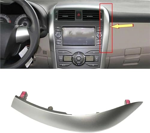 Rénovation habitacle Toyota Corolla Altis 2009 insert console centrale - 5