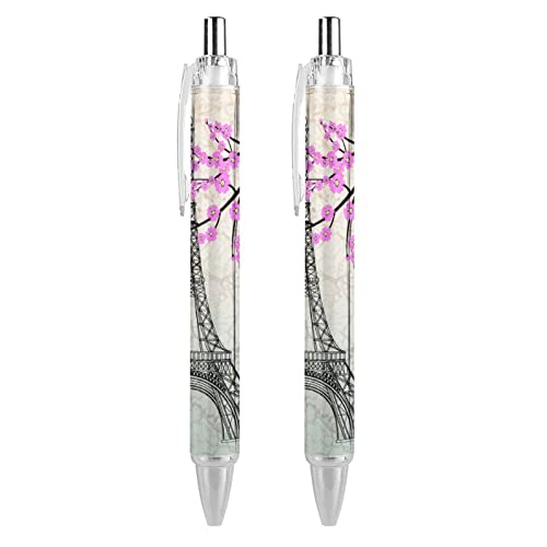 Stylo rétractable Tour Eiffel encre bleue : le cadeau idéal pour écrire avec style