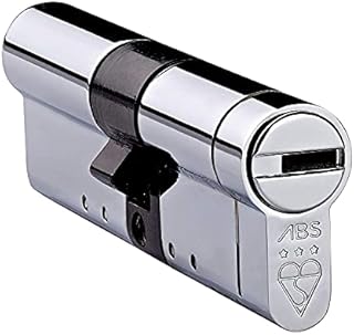 Avocet ABS High Security Euro Cylinder - Anti Snap Lock - TS007 3 Star (35(INT) x35(EXT), Chrome)