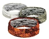 Esencial – Paquete de 3 pañuelos de camuflaje para la cabeza.