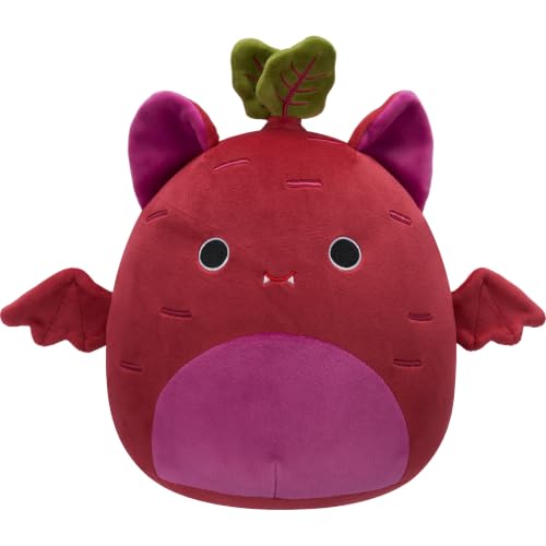 Squishmallows Original 8in Romulus the Beet Bat – Official Jazwares Plush (Little)