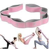 Stretchband mit Schlaufen, verstellbares Gymnastikgerät für Kinder, Yoga & Ballett, Stretchband für Damen, Tanzflexibilitätstrainer, Übungsbänder für Tanzkrafttraining