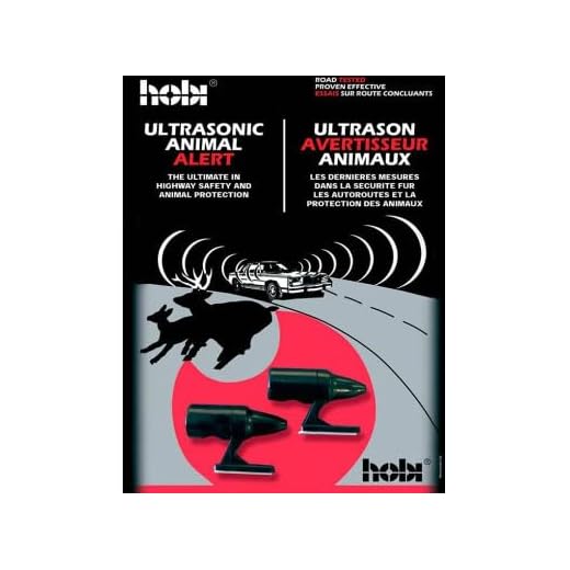 HOBI SIFFLETS ULTRASONS ANTI COLLISION REPOUSSE GIBIER CHEVREUILS CERFS ACCIDENT VOITURE