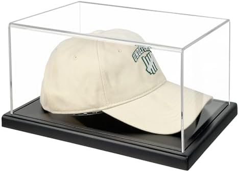 Amazon.com: Hat Display Case, Clear One-Piece Acrylic Baseball Cap ...