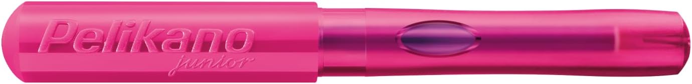 Pelikan Pelikano® Junior Learner's Fountain Pen for Right-Handed Users, Pink, Nib A, Folding Box