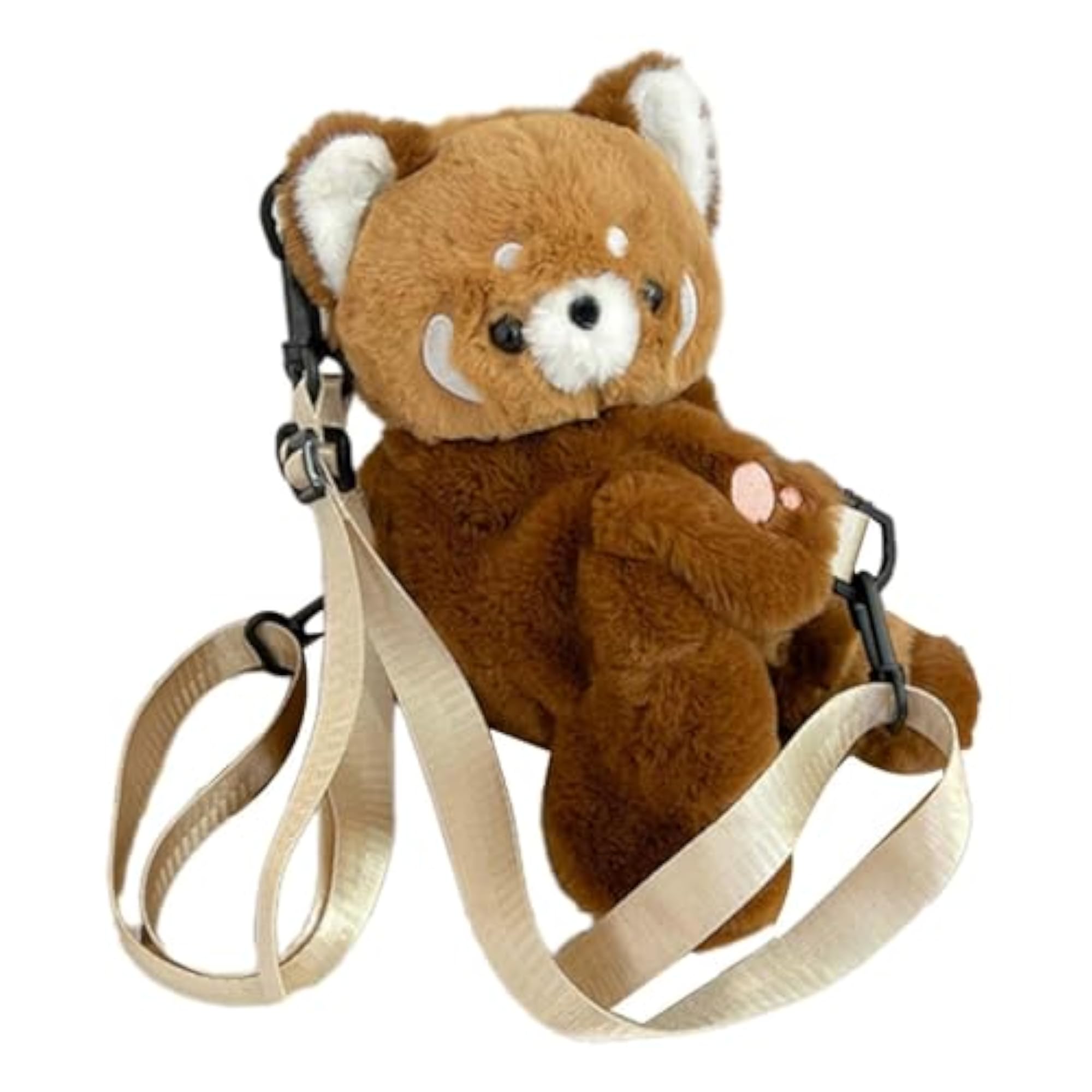 Panda Plush Backpack, Casual Daypack for Shopping