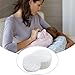 12 Pcs Reusable Cotton Nursing Pads Washable Breastfeeding Pads Natural Color Nursing Pads Made with Organic Cotton