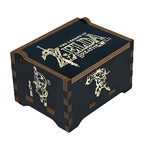Sooharic The Legend Of Zelda Music Box- 18 Note Mechanism Antique Carved Wood Gifts (Zelda) #TOP2