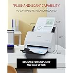 Canon imageFORMULA R30 - Office Document Scanner, Auto Document Feeder, Duplex Scanning, Plug-and-Scan Capability, No Software Installation Required - Image 3