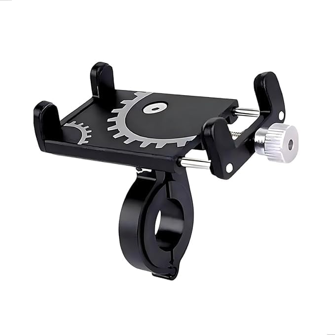 Suporte Para Celular GPS Moto Bike E Bicicleta 360 Graus Em Alumi...