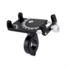 Suporte Para Celular GPS Moto Bike E Bicicleta 360 Graus Em Aluminio Articulado Guidão Universal