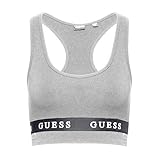  Guess Top O1GA44 KABR0 Eco Stretch Jersey para mujer gris XS