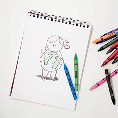 Bazic Crayons 8 Color (Total 32-Count), Assorted Colors Coloring Crayon Set, Non Toxic Drawing Crayons For School Art, Gift For Kids Artist #TOP5