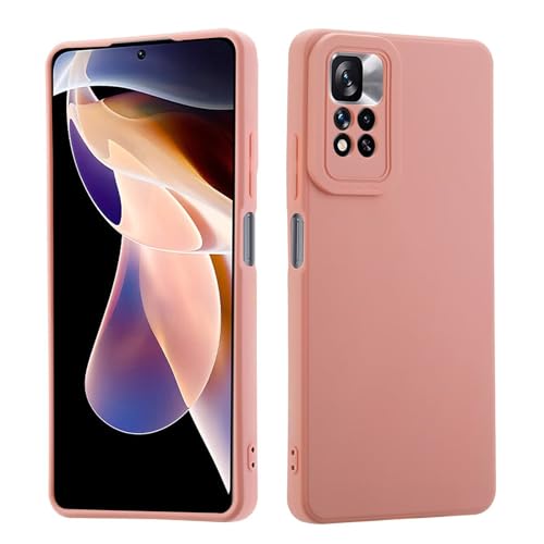 LENGRACE Funda para Xiaomi Poco X3 GT Suave Silicona Funda,TPU Case para Xiaomi Poco X3 GT Prueba de Golpes Antiarañazos Carcasa-Rosa