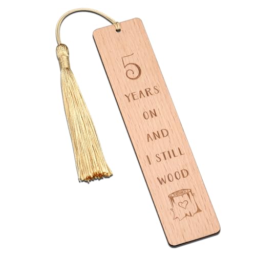 Engraved Wooden Bookmark