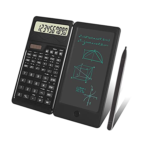 Atozs 1 Piece Scientific Calculators Erasable Writing Tablet For School Black #TOP13