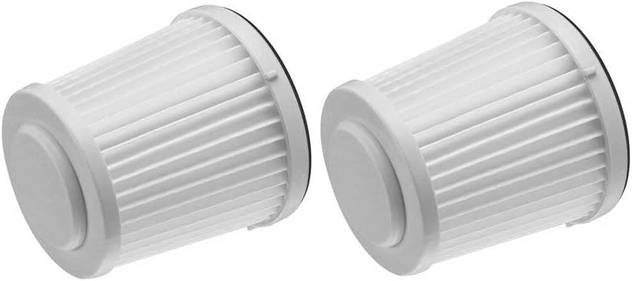 2 Pack Replacement FVF100 Vacuum Filter for Black & Decker BDH2000FL Type 1 20V FHV1200 FHV1200B PAD1200 Type 1 12V Flex Vacuums