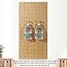 Wooden Wall Panels - Versatile Peg Boards for Tool Storage, Craft Room, Garage & Kitchen Organization - Durable Shelves for Easy Access and Display
