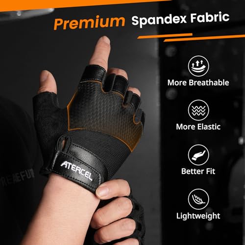 Atercel Premium Leather Workout Gloves thumb #3