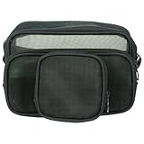 MOKKHNB 3stücke Schminkbeutel Aus Mesh Make-up-Tasche Mit Reißverschluss Pouch Für Reisen Und Organisation Tragbar Für Make-up Lippenstift Und Utensilien