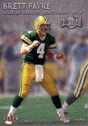 2000 Metal Football Card #158 Brett Favre