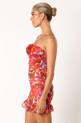 Image of Petal & Pup Women's Zuri Rosette Mini Dress