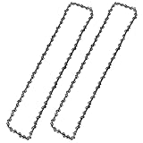 AAAQQ 18' Chainsaw Chain for Worx WG304 WG304.1 WG304.2, 18 Inch Replacement Chain for Craftsman 172.34120-3/8'LP .050' 63 Drive Links (2 Chains)