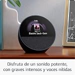 Amazon Echo Spot (última generación) | Despertador inteligente con sonido de calidad| Negro, con Acceso Anticipado a Alexa+