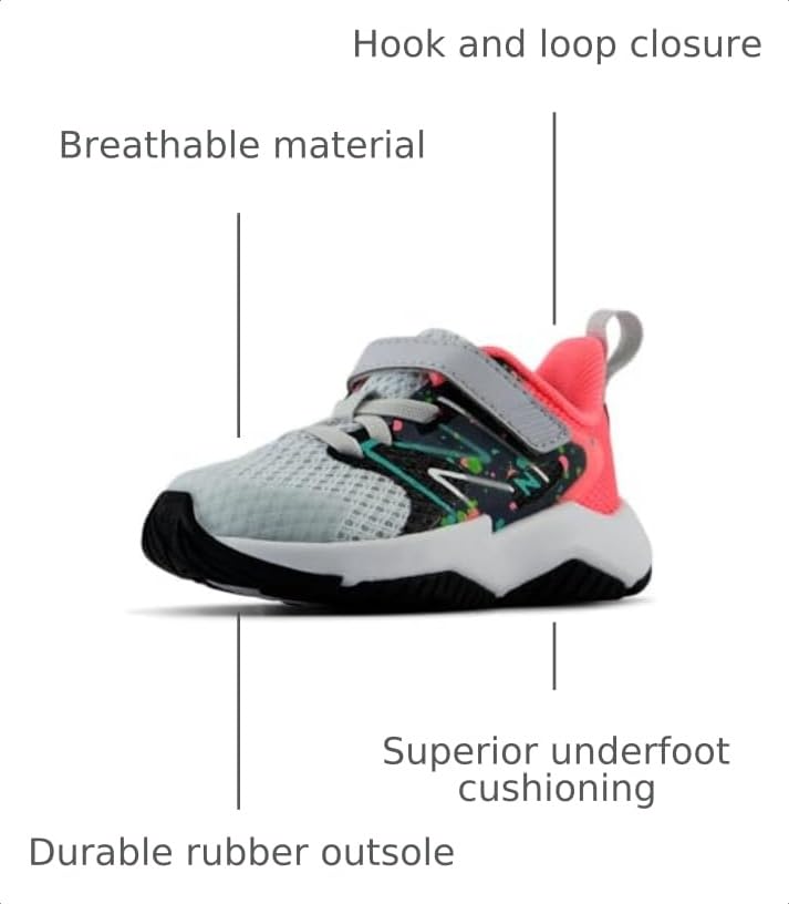Image of New Balance Kids' Rave Run V2 Hook and Loop