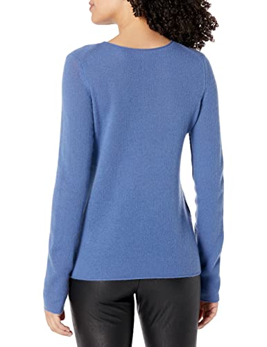 Vince Women's Cashmere Trimless Pullover, Hydrangea, Medium #TOP1