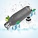 Uchrolls Botella de Agua aislada al vacío de Acero Inoxidable, 750ml, diseño...