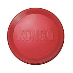 KONG Flyer - Durable Dog Toy for Outdoor Playtime - Natural Rubber Flying Disc, Dog Toy for Fetch - Safer Disc for Healthy Activity - for Small Dogs 3