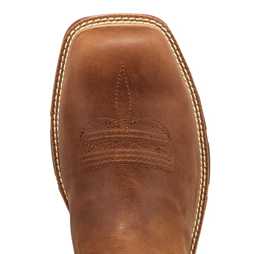 Image of Twisted X Men's 12 inch Western Work Boot, Roasted Pecan & Red, White, & Blue, 8 EE