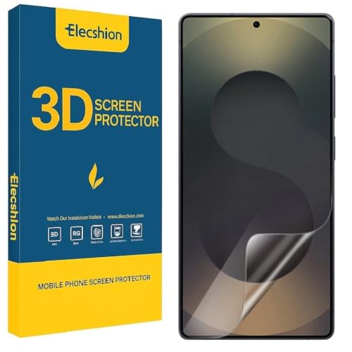 Image of 4youquality Acrylic Edge-to-Edge Screen Guard for Samsung Galaxy S25 Ultra 5G | Transparent Full Screen Protector | HD Clarity | Easy Installation Kit