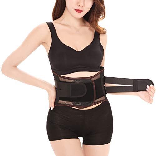 Ceinture lombaire respirante auto-chauffante FXJJHDA, taille L et M pour homme et femme