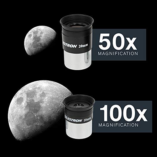 Image of Celestron - AstroMaster 90EQ Refractor Telescope - Refractor Telescope for Beginners - Fully-Coated Glass Optics - Adjustable-Height Tripod - Bonus Astronomy Software Package