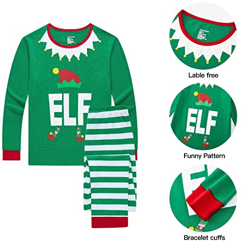 Matching Family Pajamas Christmas Sleepwear Cotton Holiday Pjs3