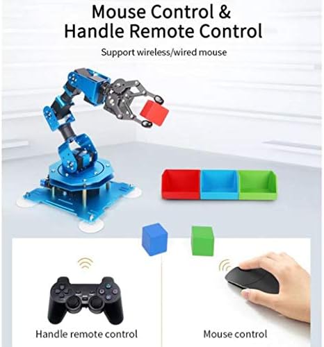 XArm 1S Intelligent Mechanical Arm, 5DOF Programmable Robotic Arm with Wireless/Wired Mouse Control, High-Tech Toys,Parts 4